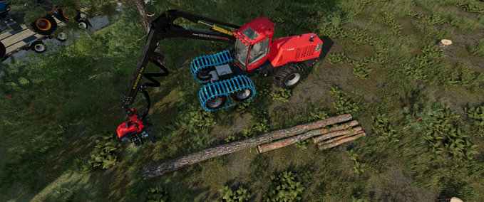 Forstwirtschaft Erweiterte Sägefunktion Für Harvester Landwirtschafts Simulator mod