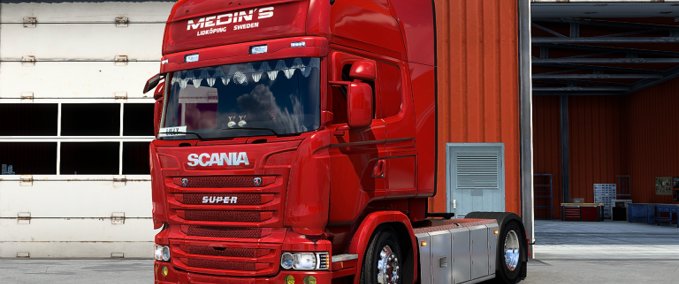 Scania Scania RJL Medins Skin Eurotruck Simulator mod