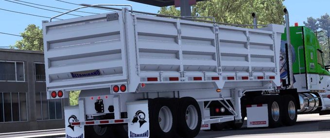 Trailer Altamirno Dump Trailer - 1.46 American Truck Simulator mod