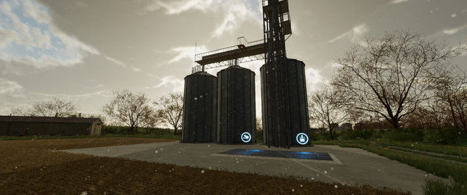 Platzierbare Objekte Getreidesilo Landwirtschafts Simulator mod