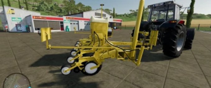 Saattechnik Cyclo 800 Pflanzmaschine Landwirtschafts Simulator mod