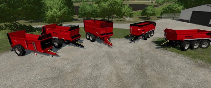 Sonstige Anhänger Record Trailers Pack Landwirtschafts Simulator mod