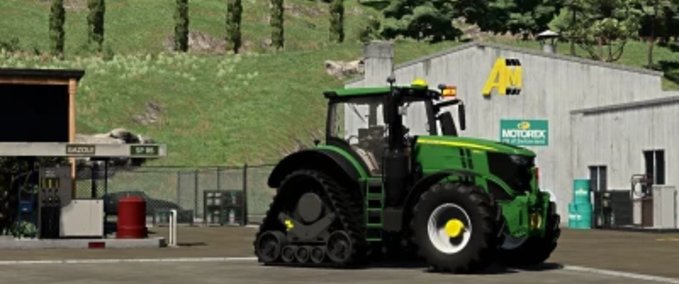 John Deere John Deere 6R bearbeitet Landwirtschafts Simulator mod