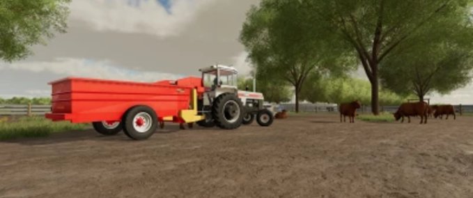 Sonstige Anhänger Kelly Ryan Futter-R-Wagen Landwirtschafts Simulator mod