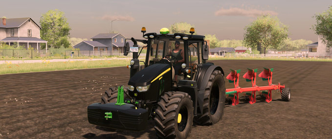 John Deere John Deere 6M Black Edition Landwirtschafts Simulator mod