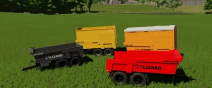Sonstige Anhänger Lizard GD4-HS Pack Landwirtschafts Simulator mod