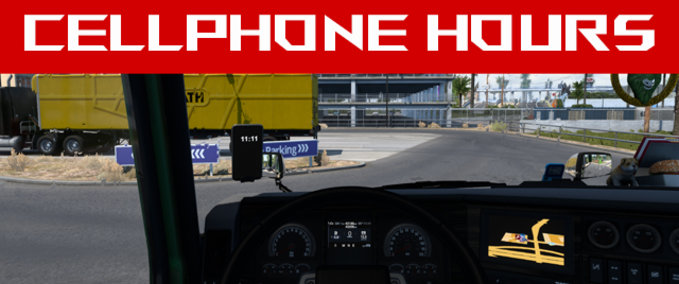 Mods [ATS] Cellphone Hours American Truck Simulator mod