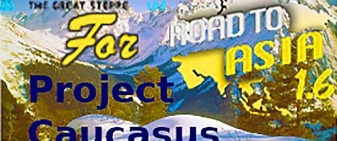 Maps Caucasus for RTA 1.6 - Great Steppe Eurotruck Simulator mod