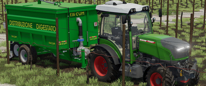 Sonstige Anhänger F.LLI CUM DIG75 Landwirtschafts Simulator mod