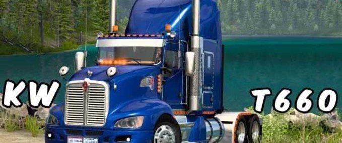 Trucks Kenworth T660 by JG - 1.46 American Truck Simulator mod