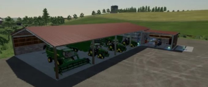 Platzierbare Objekte Multi-Service-Gebäude Landwirtschafts Simulator mod