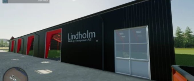 Platzierbare Objekte Lindholm Maskinhal Landwirtschafts Simulator mod
