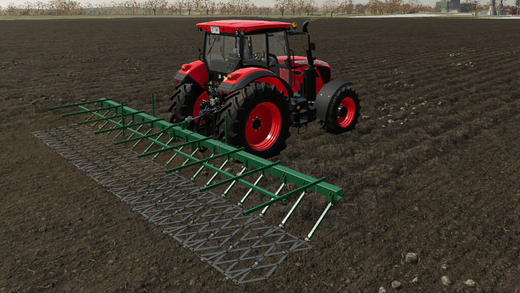 FS 22: Coupling Of Toothed Harrows v 1.0 Cultivators & Harrows mod for ...