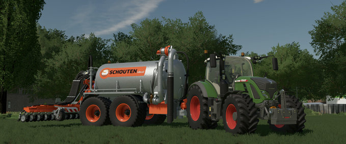 Güllefässer SCHOUTEN VT120 Landwirtschafts Simulator mod