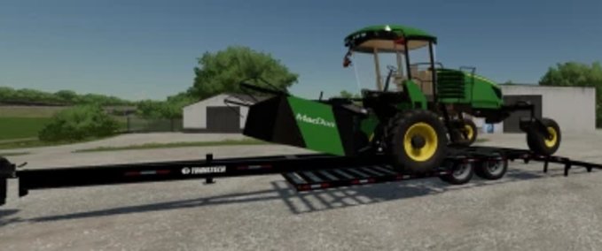 Sonstige Anhänger TrailTech Mähdrescher-Anhänger Landwirtschafts Simulator mod