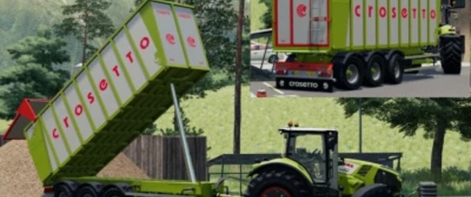 Sonstige Anhänger Crosetto CMD-Paket Landwirtschafts Simulator mod