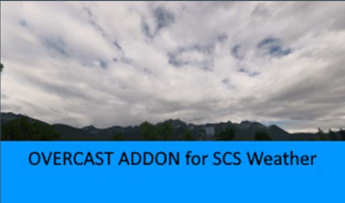 [ATS] Overcast Addon for SCS Weather thumbnail 2