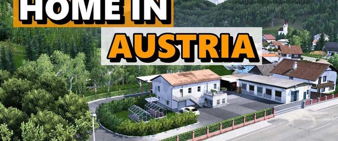 Mods Home in Austria - 1.46 Eurotruck Simulator mod
