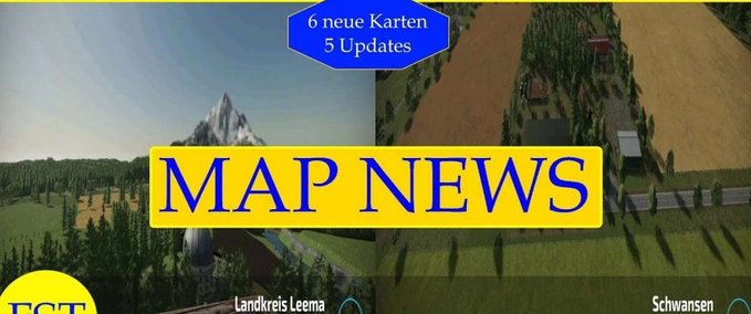 Maps Landkreis Leema Landwirtschafts Simulator mod
