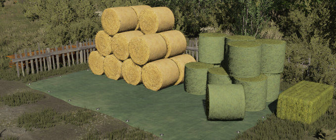 Platzierbare Objekte Paket Beplankt Landwirtschafts Simulator mod