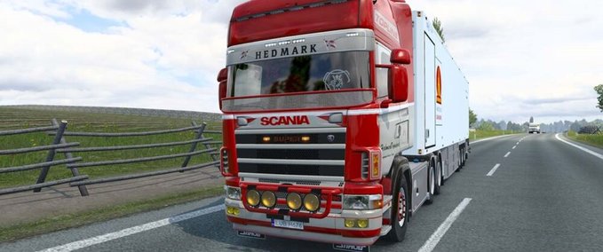 Trucks SCANIA 164L + Custom Trailer by soap98 - 1-46 Eurotruck Simulator mod