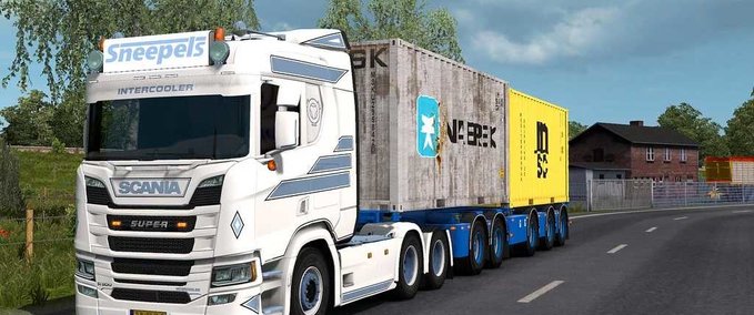 Trucks Scania R500 Sneepels - 1.46 Eurotruck Simulator mod