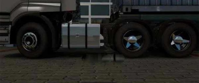 Trailer Black Bepo Trailer Wheels  Eurotruck Simulator mod