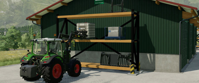 Platzierbare Objekte Schwerlastregal-Pack Landwirtschafts Simulator mod