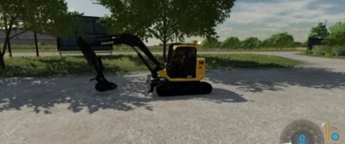 Bagger & Radlader John Deere 85G Bagger Bearbeiten Viele Optionen Landwirtschafts Simulator mod