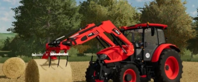 Frontlader MX-Lader T412 / CLAAS FL120 Landwirtschafts Simulator mod