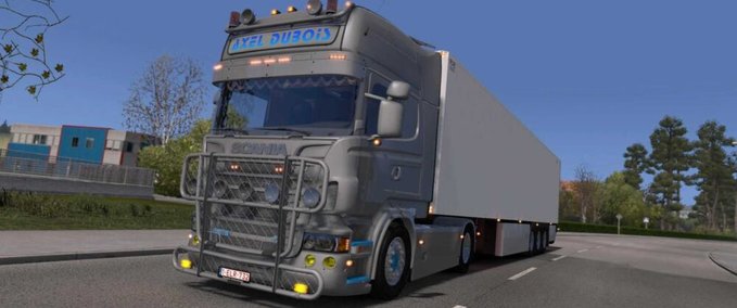 Trucks Scania "Alex Dubois" + New Lamberet SR2 - 1.46 Eurotruck Simulator mod