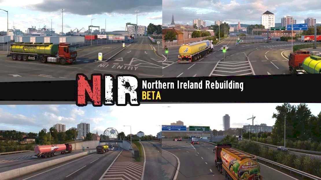 Promods Addon: Northern Ireland Rebuilding - 1.46 thumbnail 15