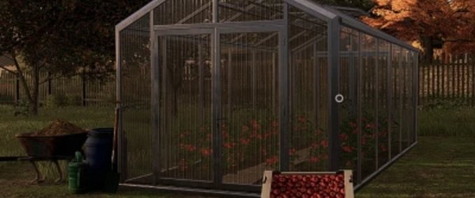 Platzierbare Objekte Tomatengewächshaus für den Hof Bergmann Landwirtschafts Simulator mod