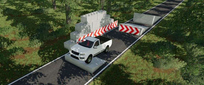 Platzierbare Objekte Rallye-Strecken-Paket Landwirtschafts Simulator mod