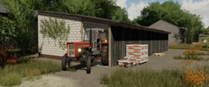 Platzierbare Objekte Polnischer Schuppen Landwirtschafts Simulator mod