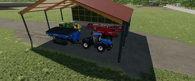 Platzierbare Objekte Garagenschuppen Landwirtschafts Simulator mod