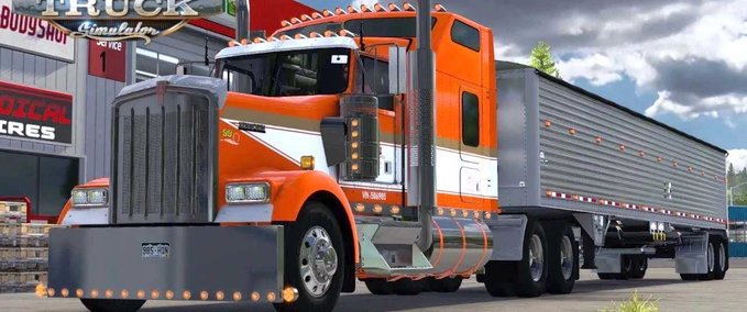 Trucks CTTM Kenworth W900L Flatglass - 1.46 American Truck Simulator mod