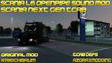 Scania NG Tcab SCS Base L6 Openpipe Kriechbaum - Adaptation - 1.46 Mod Thumbnail