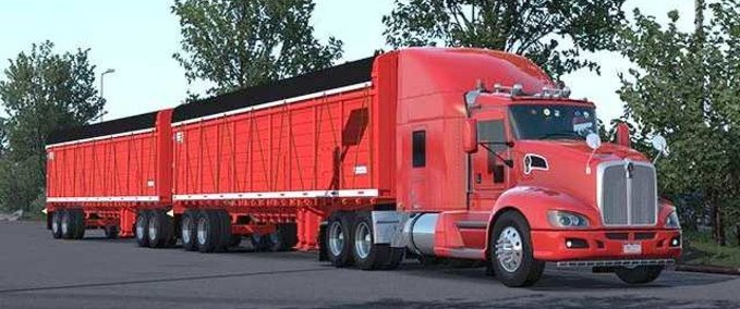 Trailer Ownable Bulk Cage - 1.46 American Truck Simulator mod