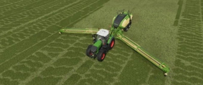 Pressen Pack Ballenpressen mit Windrower Landwirtschafts Simulator mod