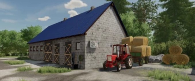 Platzierbare Objekte Kuhstall Landwirtschafts Simulator mod