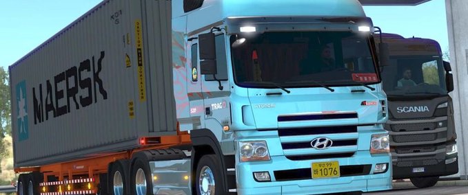 Trucks Hyundai Trago HD Series Truck - 1.46 Eurotruck Simulator mod