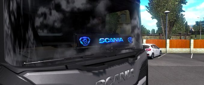 Trucks  Scania Front Glass Table - 1.46 Eurotruck Simulator mod