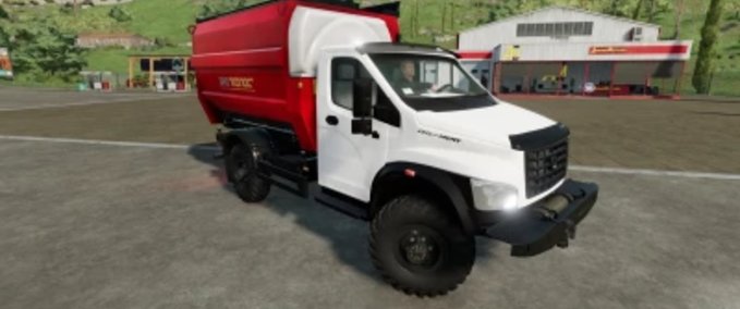 LKWs Gazon Next 4x4 Futtermischwagen Landwirtschafts Simulator mod