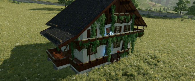 Platzierbare Objekte Bayerische Häuser Landwirtschafts Simulator mod