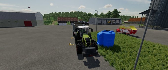 Platzierbare Objekte AD Blue-Tankstelle Landwirtschafts Simulator mod