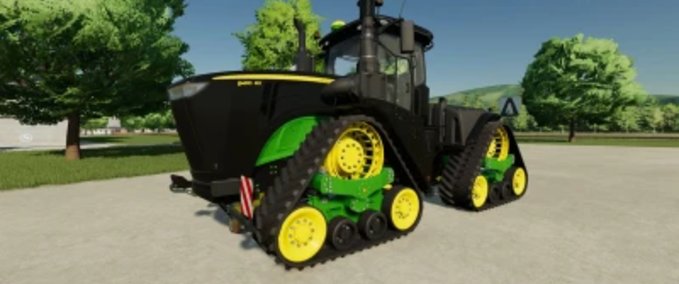 John Deere John Deere 9RX Schwarze Schönheit Landwirtschafts Simulator mod