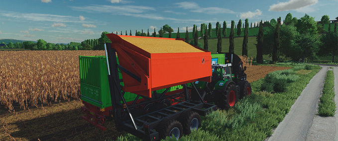 Überladewagen Los Antonios TOLVA 240 Landwirtschafts Simulator mod