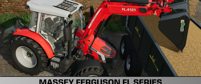 Frontlader Massey Ferguson Frontlader Serie 2023 Landwirtschafts Simulator mod