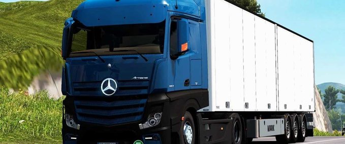 Trucks Mercedes Actros MP4 Edited - 1.46 Eurotruck Simulator mod